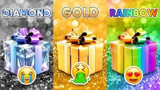 Choose Your Gift!  Diamond, Gold or Rainbow ⭐️ How Lucky Are You?  Fox Quiz