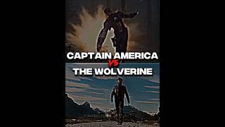 Captain America VS Wolverine #captainamerica #wolverine #marvel #shorts