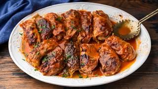 Stuffed Cabbage Rolls - The Best Cold Weather Comfort Meal