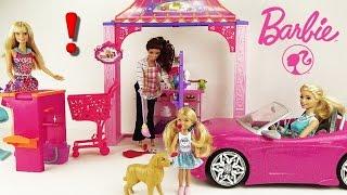 Barbie and Chelsea cartoon in the store  Barbie Original Toys