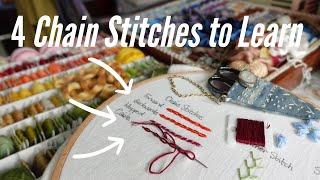 How to Chain Stitch: Basic Tutorial & Variations