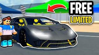 How To Get This FREE LIMITED In Car Dealership Tycoon!