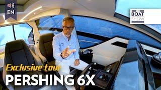 [ENG] PERSHING 6X - Exclusive Yacht Tour and Review - The Boat Show