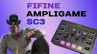 Аудиомикшер FIFINE AMPLIGAME SC3 - Бюджетный ЦАП и усилитель микрофона