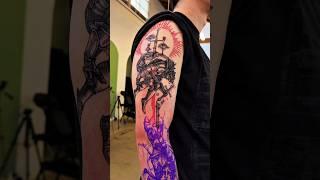 Epic Engraving Tattoo! Watch the Magic Unfold! 
