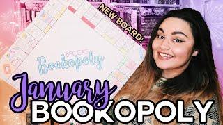JANUARY TBR // Feat. Tour Of The Brand New Bookopoly Board //BECCA'S BOOKOPOLY #13 // 2020