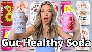 Dietitian Reviews Healthy Soda || Poppi VS Olipop || Can Prebiotic Soda Fix Your Gut Issues?!