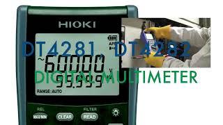 Hioki Indonesia - Hioki DT4281 and DT4282,  Digital Multimeters