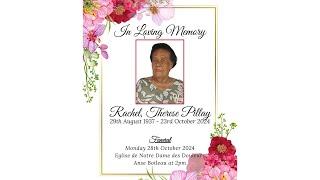 In Loving Memory Of Rachel, Therese Pillay