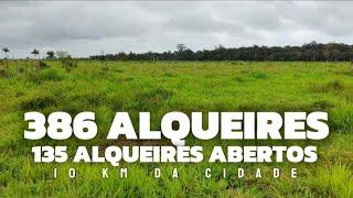 FAZENDA NO PARÁ DE 386 ALQUEIRES COM 135 ALQUEIRES ABERTOS! 10 KM DA CIDADE! BANHADA POR UM RIO