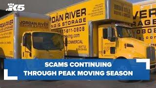 BBB: Washingtonians report scams in peak moving season