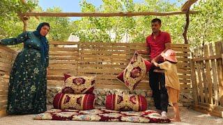 Under the Oak Tree Roof; Halimeh and Asghar Build a House with Love
