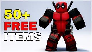 GET 50+ FREE ROBLOX ITEMS! [ALL STILL AVAILABLE]