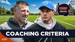 COACH CRITERIA: What the Chicago Bears need in a Head Coach in 2025 | CHGO Bears Podcast