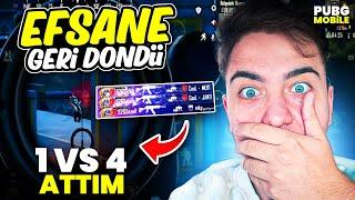 EFSANE GERİ DÖNDÜ!! ESKİSİ GİBİ 1v4 ATTIM!! Sezer PUBG Mobile!