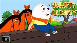 Humpty Dumpty Sat on a Wall with Lyrics - Baby Songs