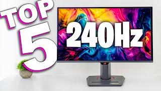 Top 5 Best 240Hz Gaming Monitors 2025