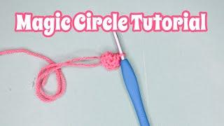 How To Crochet The Magic Circle | Crochet Tutorial