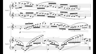 George N. Gianopoulos - City Vignettes for Flute and Piano, Op. 29b (2013; rev. 2023) [Score-Video]