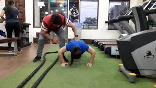 BattleRope CrossFit Training  for Girls By Trainer Kamal sehgal