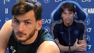 CONTE: "Kvaratskhelia o rinnova o altrimenti..."  CLAMOROSO in conferenza