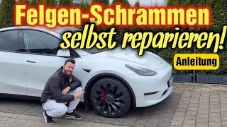 Felgenschaden? Mit diesem Smart-Repair Trick repariert man für kleines Geld seine Felgen selbst!