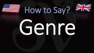 How to Pronounce Genre? (CORRECTLY)