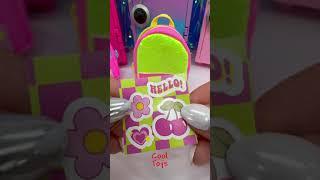 Real Littles Backpacks Neon Fashion Collection ASMR Oddly Satisfying Toy Unboxing