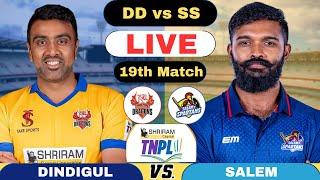 Salem Spartans vs Dindigul Dragons TNPL Live | SS vs DD Live 19th Match TNPL 2025