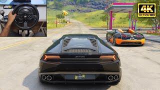 Lamborghini Huracan & Bugatti Veyron | The Crew Motorfest | Thrustmaster T300RS + TH8A gameplay