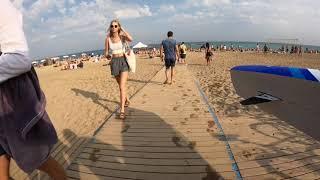 BARCELONA#Beach WALK SPAIN 4K September 2021 Beautiful HOT FUN# BARCELONA SPAIN…