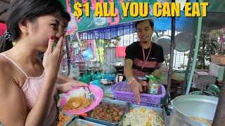 Kind Thai Man’s $1 All You Can Eat Buffet 