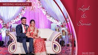 Wedding Highlights of Loyd & Sonia | Cinematic Wedding Highlights | Pinky Studio