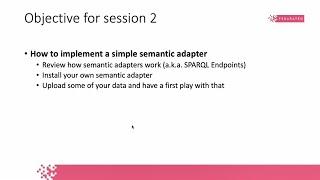 Federated Semantics: Session 2 Ontology & Semantic Technology