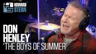 Don Henley “The Boys of Summer” Live on the Howard Stern Show (2015)