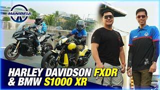 Test Riding the Harley Davidson FXDR 2020 & BMW S1000 XR | Specs and Review