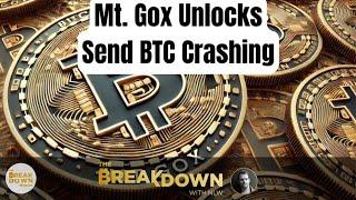 Mt. Gox Unlocks Send BTC Crashing