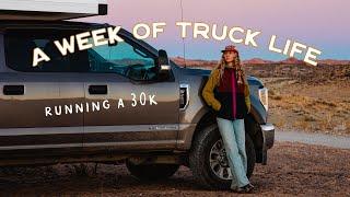 We Ran a 30k With No Experience | a week of truck life in Moab, Utah