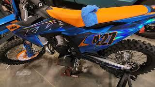 2023 KTM 300 SX 10 Hour Service and compression test plus long term review.