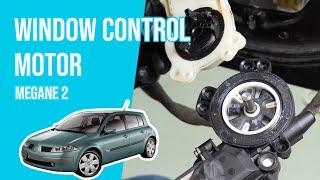 How to replace the window control motor Megane mk2 