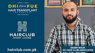 Hybrid FUE Hair Transplant with DHI Technology by Hair Club Associates