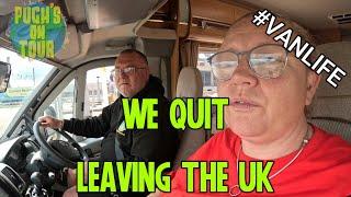 We are Quitting VANLIFE UK!!