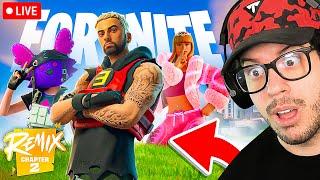 LIVE! - NEW FORTNITE *CHAPTER 2 REMIX* GAMEPLAY!