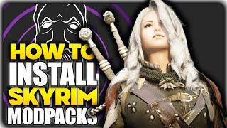 How to Download 1,000+ Mods For Skyrim The EASY Way - Wabbajack Auto Installer