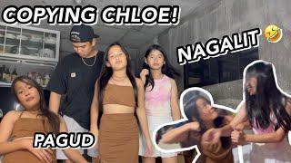 COPYING CHLOE FOR A DAY!! (NAPIKON MARE NIYO ) | Grae and Chloe