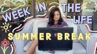 Trying to be Productive on Break | A Week in the Life of a Med Student Vlog  #1