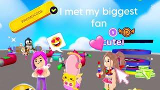 ˚ ༘ ⋆｡ I MET MY BIGGEST FAN IN PKXD!? pkxd video 