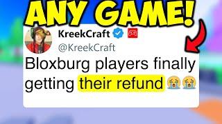 Roblox is Giving FULL REFUNDS for Games... (NEWS)