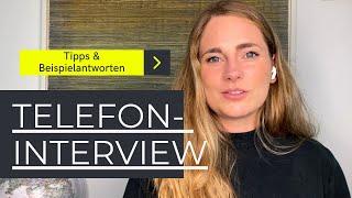 Telefoninterview: Tipps & 15 Fragen (mit Beispielantworten) für dein Vorstellungsgespräch am Telefon