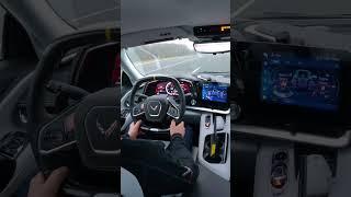 You can hear the electric motor inside the new Corvette E-Ray! #carshorts #sportscar #corvette